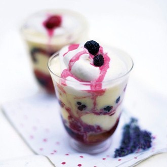 blackberry trifle