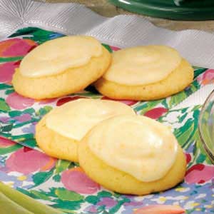 iced orange biscuits