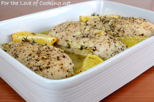 lemon and thyme chicken