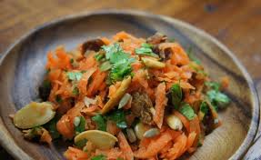 salad - carrot and herb