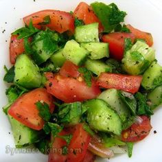 world recipes syrian salad